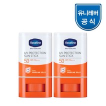 바세린 UV 프로텍션 선스틱 15g x 2개, 단품