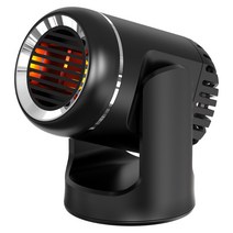 차량용 온풍기 히터 360도 회전 12V/24V 냉난방 겸용, 흰색, 24V