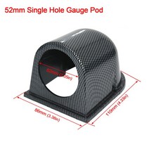 진공게이지 압력계 자동차 게이지 52MM 수온 오일 온도 프레스 전압계 진공 타코미터 RPM 부스트 12V 용 공기 연료 비율 EGT, [13] BL0059