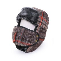 베이직엠 남성 여성 겨울 모자 군밤장수 귀달이 다크 믹스