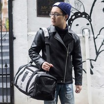 Ozuko 세련된 3way 백팩 크로스백 토트백 가방 레오