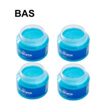 BAS 바스 초강력 생활 실내 탈취제 고체타입 350g 베이직 플러스, 4개