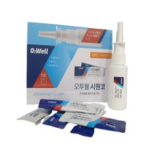 유한네추럴 오투웰 시원코 코세정용 생리식염분말 키트분말70포, 3개