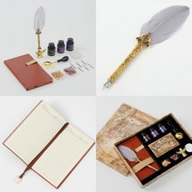 만년필잉크 가죽노트커버 다이어리만년필 만년필세트