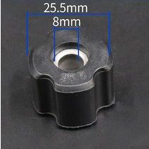 모어 액세서리 브러시 커터 알루미늄 튜브 오일 베어링 측면 장착 가솔린 제초기 파이프 정원 전동 공구 1, 04 25.5