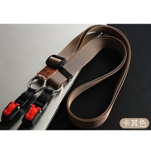 카메라 퀵 릴리스 캐논 EOS R5 R6 R3 RP M50 M50II M6 M100 M3 200DII 키스 조정 가능한 다기능 목 어깨 끈, 03 카키색