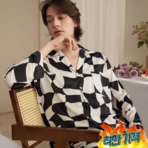 (구매 무료교환) 잠옷홈웨어 홈웨어 가 체크 봄가을 바둑판, (안심구매 무료교환) 잠옷홈웨어 긴팔홈웨어 가 아이스레, 벽돌색_L