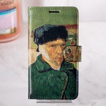 [바보사랑] LG Q8(2018) Q815 고흐 자화상 다이어리 케이스, 상세 설명 참조, 상세 설명 참조