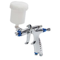 오리공구 블루텍 에어 스프레이건 세트 MINI6 SET 0.5MM 중력식