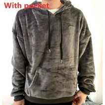 여성 플란넬 셔츠 남방 스웨트 루즈 후드 캐주얼 코트 라운드 달콤한 라운드라운드 양털 풀오버