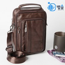 빈티지 오일지 크로스백 40대 50대 남성 출퇴근 가방