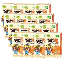 뽀로로 키디밀 성장 밸런스 음료 135ml, 16개, 두유