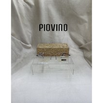 100%정품 국내생산 피오비노 PV - MS 6011 C2 브라운컬러 53사이즈 사각형무테 무테안경 티타늄무테안경 초경량 실루엣 ST