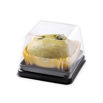 이홈베이킹 화과자양갱만주 트레이 1구 블랙_골드 10개 택1, 블랙