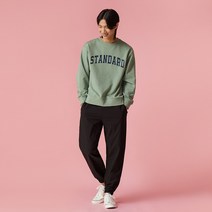 [JAJU/자주] 남 우븐 조거팬츠_블랙