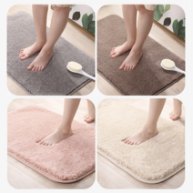 희망우주샵 국산 푹신한 발매트 2cm 3cm 침실러그 욕실매트, 진베이지