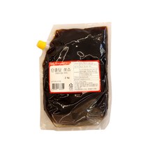 오지상구루메 메이플 시럽 소스 2kg 메이플시럽 단풍시럽 모찌리도후 소스