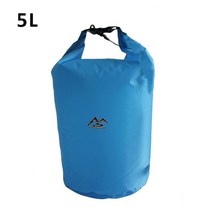 아쿠아백 워터백 드라이백 보트 낚시 래프팅 수영 5L/10L/20L/40L/70 용 야외 건조 방수 가방 플로팅 드라, 02 Blue-5L