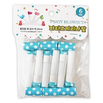 파티앤벌룬코리아 도트코끼리나팔 기타파티소품, 블루, 1개