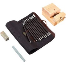 목공칼 우드 카빙 키트 조각도 조각칼 나무 끌 나이프 세트 돌 조각 칼 도구, 12PCS