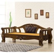 토마루흙돌침대 테인 카우치소파 황토흙판 보료, 단품