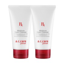 에이씨케어 주니어 모이스처 폼클렌저 150ml*2개, 1세트