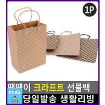 크라프트지 재질 제품 포장용 선물백 크라프트종이봉투 크라프트지포장 문구류쇼핑몰 포장용품 봉투 쇼핑백, 중 - 화이트