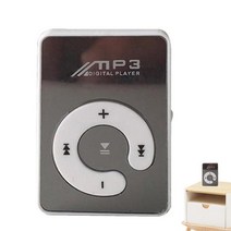 MP3플레이어색상 클램프 미니 MP3 플레이어 8GB TF 카드 지원 USB 케이블 및 이어폰 휴대용 고품질 신제, 02 Black