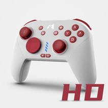 MOBAPAD PRO-HD 무선 게임패드 CHITU HD 게임패드 SWITCH STEAM 컨트롤러 QMI 6축 체감 칩 1000mAh 대용량 리튬배터리, 블랙 로커캡 세트, 1개