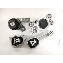 볼보 S80 XC60 용 엔진 마운트 지원 랜드로버 프리랜더 2 LR2 LR024730 LR000597 31257674 LR021634 4 개, 01 No hydraulic fluid