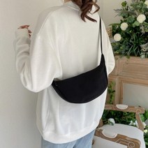 파르떼 여성 미니 크로스백 나일론 슬링백