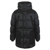 [버버리] 22FW 8043846 A2232 린드포드 남성 로고 후드 패딩 자켓 차콜 그레