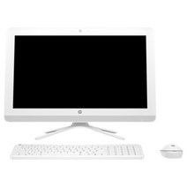 HP 올인원 22 데스크탑 일체형 PC + 무선키보드 +무선 마우스 22-B313KR (i3-7100U 54.6cm 22형 DDR4 4G HDD 1TB WIN10), 기본형