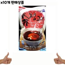 식자재 도매) 수정과농축액(하늘청 790ml) x10개, 1, 1, 본상품선택
