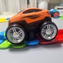 키즈콘테이나 부품 체인져블3D 레이싱카1P 트랙23P, 세트(트랙23P＋자동차1P)