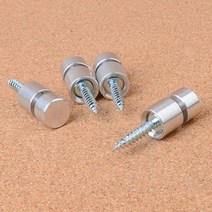 4P 사인보드 월볼트 장식볼트 액자볼트 액자나사 볼트형액자부품 다보볼트 Wall볼트 벽고정용볼트, 4개
