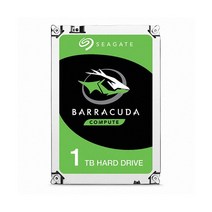 Seagate 씨게이트 바라쿠다 PC 3.5인치 내장 하드 디스크 HDD 500GB 1TB, 1 TB = 1,000,000MB, ST1000DM010
