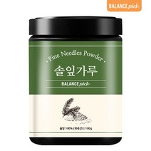 밸런스픽 솔잎 가루 분말 국내산 100g, 1개