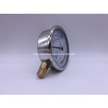 오일/lquid 압력 게이지 직경 100MM 충격 방지 유압, 한개옵션0