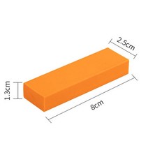 스테인레스 스틸 얼룩 지우개 청소 가정용 연삭제 주방 용품 찌그러짐 클리너 제거제, 한개옵션1, [01] Orange