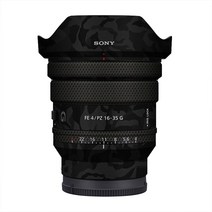Sony FE PZ 16-35mm F4 G (SEL1635GM) 용 안티 스크래치 카메라 렌즈 스티커 코트 랩 보호 필름 바디 프로텍터 스킨, Type 7