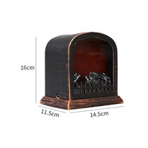 불멍무드등 벽난로 시뮬레이션 벽난로 램프 장식 홈 장식 장소 램프 램프 빛 머리맡 거실 추수 감사절 침실, a
