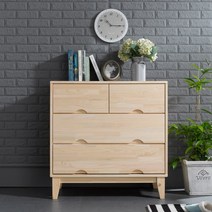 베리론 편백나무 3단 서랍장 (착불), 단품