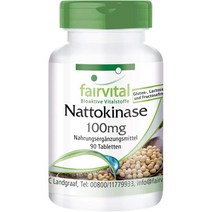 FAIRVITAL 나토키나제 낫또키나제 100mg 90타블렛, 상품선택