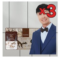3개 묶음 마시는녹용 녹용한첩 뉴질랜드녹용 부모님선물 노인기력회복 원기회복 녹용추출액 자양강장 30포