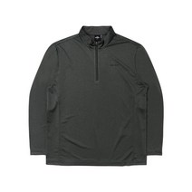 아이더 POP 멜란지 남성 긴팔 짚업 티셔츠_Dark Khaki DMP23285K8 748335