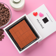 애니베이크 수제 파베 생초콜릿 3종 20구 130g, 2. 밀크 파베 생초콜릿 1팩, 쇼핑백 1개