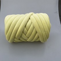 자이언트실1KG 1000g Super Chunky Yarn Thick Bulky Giant Threads Roving Spinning for Hand Knitting DI, 한개옵션1, 11 Bright yellow 1KG
