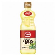 해표 콩기름 500ml 자취 식자재 대용량 엄마손맛 집반찬, 4개
