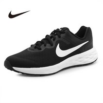 [나이키] 여성 레볼루션 6 넥스트 네이처 런닝화 운동화 (GS) (DD1096-003)